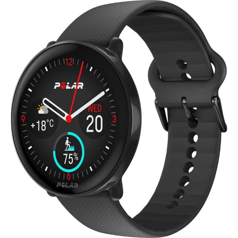 博能（polar） 博能觸屏心率手表 Ignite 3 健身訓(xùn)練萊美運動手表 力量訓(xùn)練智能手表 心率睡眠監(jiān)測 S-L 深黑色