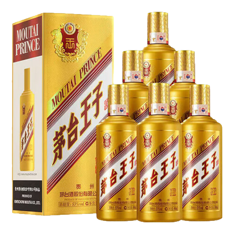 MOUTAI/ę́���Ӿ� ������ 53�� ������ 500ml 6ƿ 983Ԫ