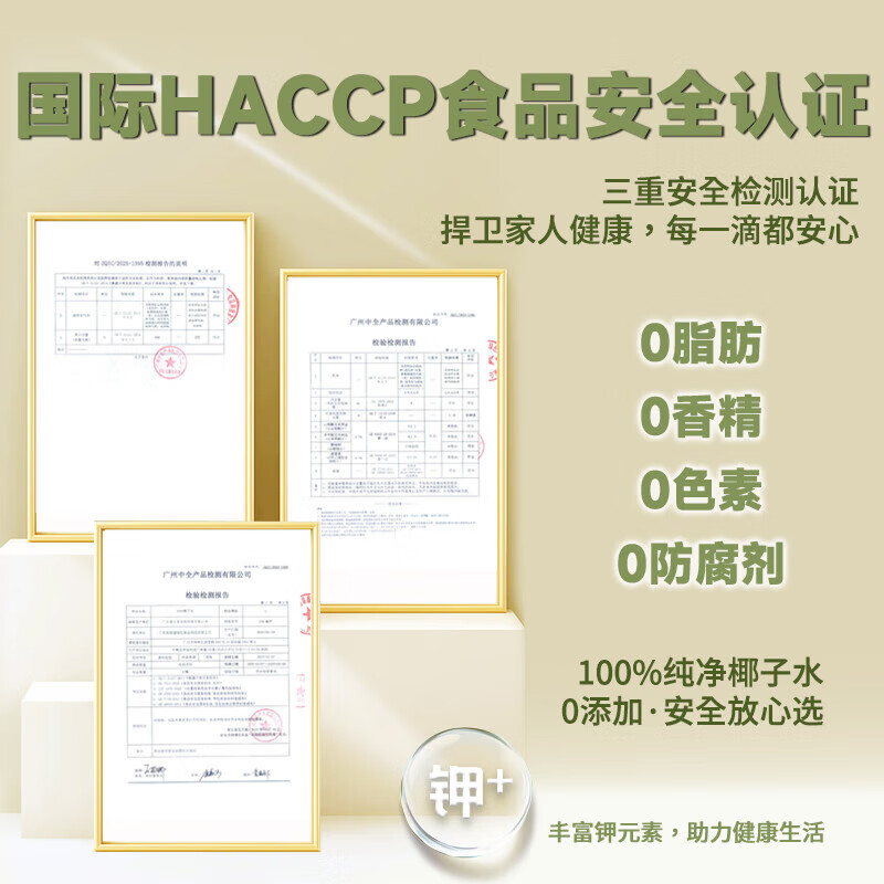RA.BURI泰国100%天然椰子水泰国电解质果汁饮料断饱腹感0添加年货礼盒 【孕妈升级礼盒装】246ml*8瓶