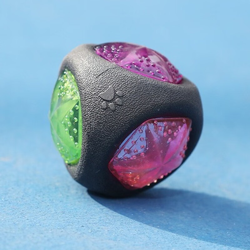 拉维佩特（LOVINGPET）狗狗玩具球发光发声金毛柯基玩具泰迪边牧狗玩具小型犬狗磨牙玩具 发光发声狗玩具球