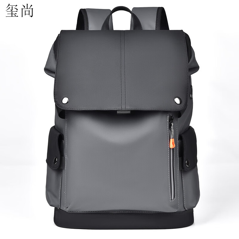 玺尚适用华为MateBook16S D16英寸电脑包14S D15笔记本Xpro双肩背包书 升级款黑灰色