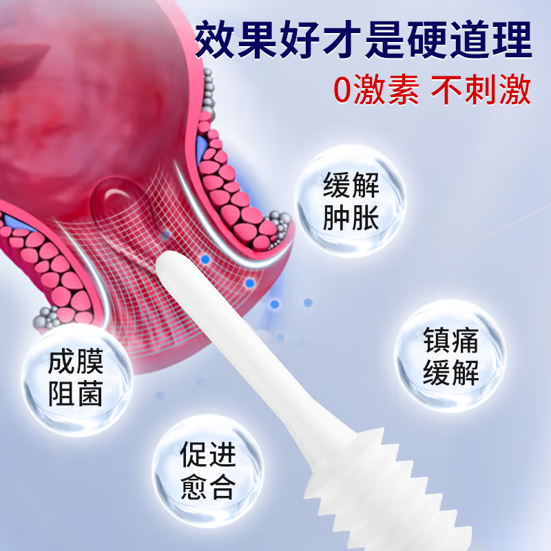 DR.ADDO痔疮膏去肉球内外混合痔疮专用特痔疮药卡波姆痔疮凝胶去肉球断根 1盒体验装【肛周瘙痒/轻微疼痛】100%特药 痔疮凝胶100%特专用的药京栋自蓥旗舰店痔疮药栓