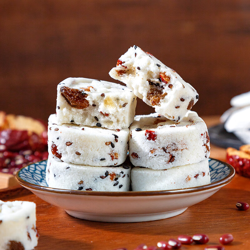 张太和红枣山药 赤小豆薏仁茯苓芡实 玫瑰芡实 陈皮鸡内金八珍糕 赤小豆薏仁茯苓芡实八珍糕500g*2袋