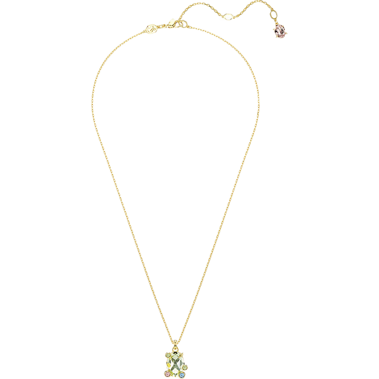 施华洛世奇（SWAROVSKI）【品牌直供】绿色系仿水晶项链 女士项链送女友礼物 5705816