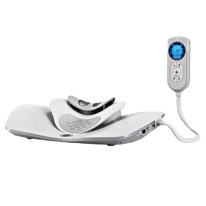 樂寶來頸椎按摩器 頸椎枕熱敷牽引器矯正器按摩儀 頸椎病經(jīng)絡(luò)疏通理療儀 智能升級款【VRA專利氣囊-白色pro+】