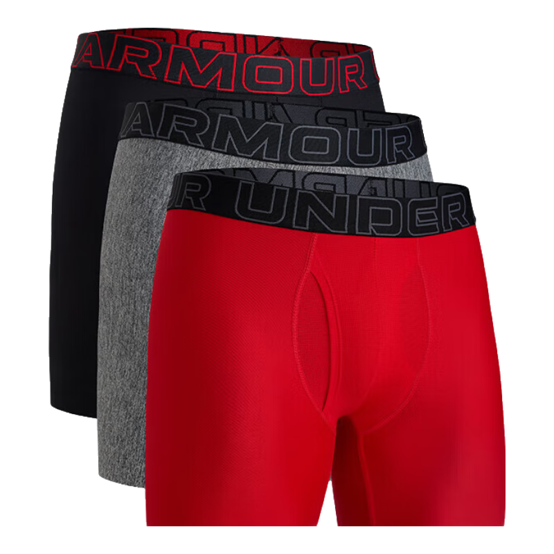 �����꣨Under Armour������Tech Boxerjock����6Ӣ�絯���˶������ڿ�-3��װ1387414 ��ɫ600 M 209Ԫ