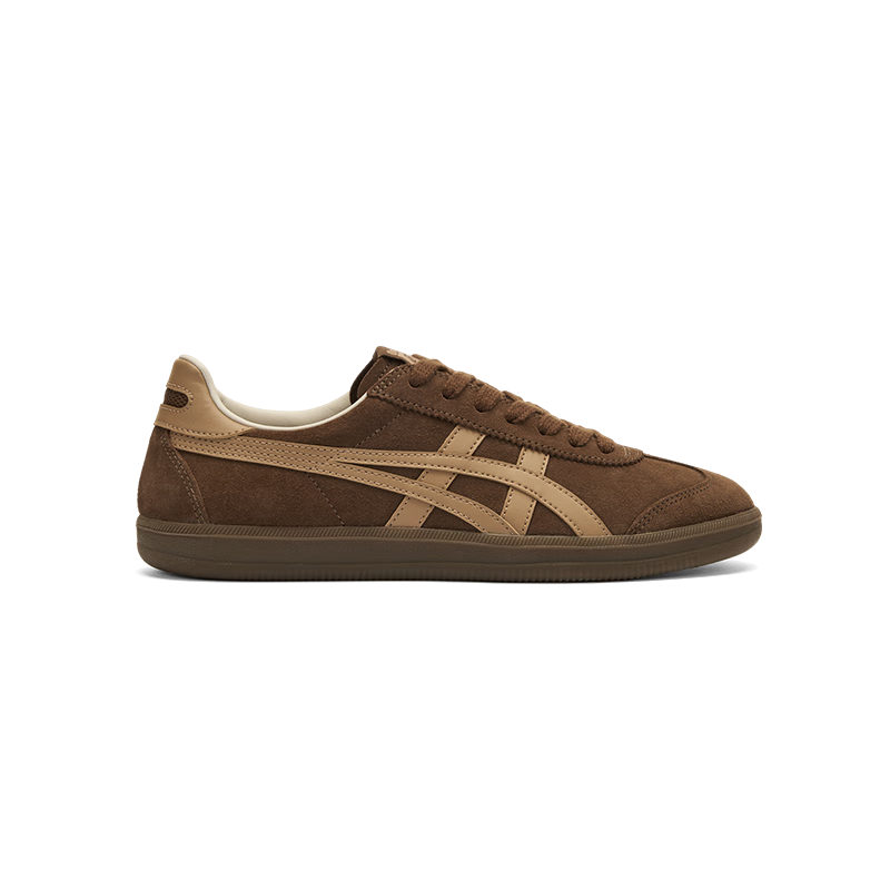 Onitsuka Tiger鬼塚虎TOKUTEN秋季男女舒适休闲时尚板鞋德训鞋 深棕色 41.5