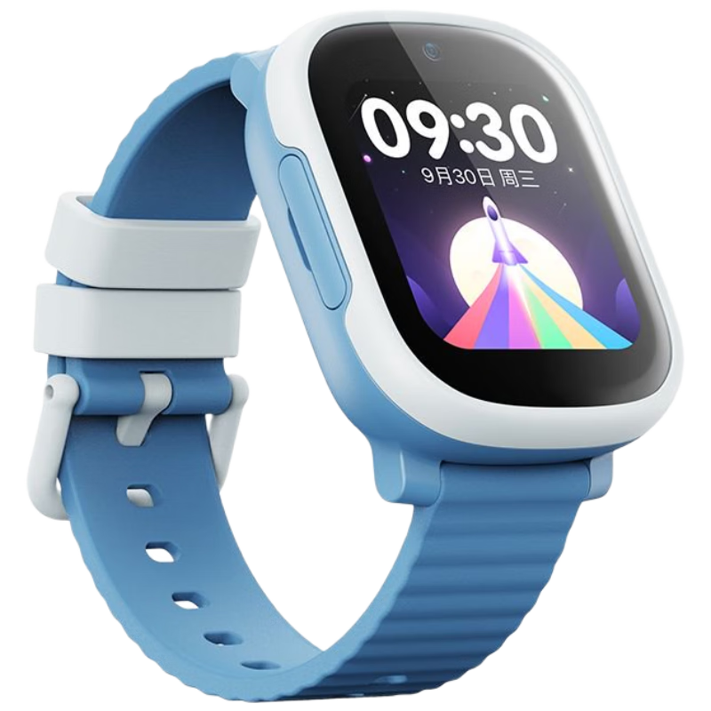 360儿童电话手表10X New定位4G全网通可微信可WIFI3-6-12岁小学初中生智能手表男女蓝