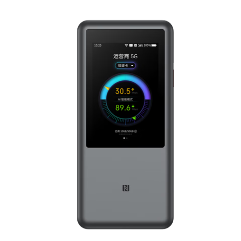 ���ˣ�ZTE��U60 Pro 5G����WiFi7/10000�����ƶ���忨·��/N79����Ƶ��/�ز��ۺ�/NFCֱ��/MU5250ī��/2025��