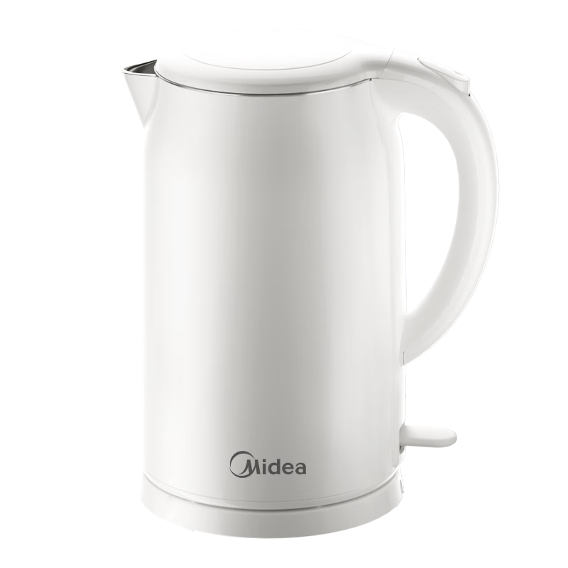 美的（Midea）烧水壶电水壶热水壶母婴级316L不锈钢 0涂层2升大容量开水壶 双层防烫 MK-SH20M320-PRO