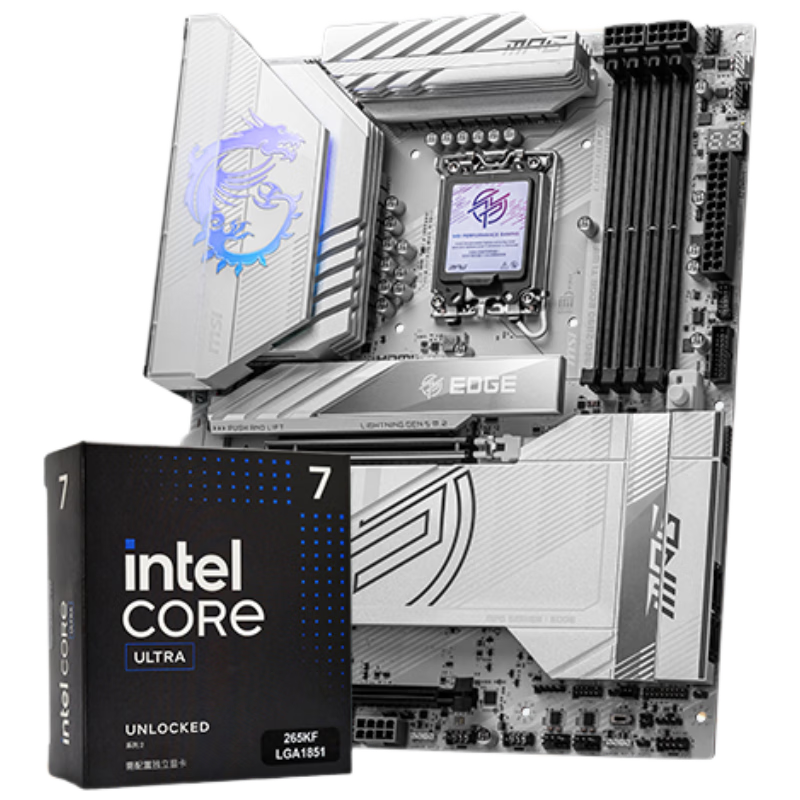 ΢�� Intel+EDGE U7 265KF Z890 EDGE TI WIFI ��U��װ ��ɫ 3519Ԫ