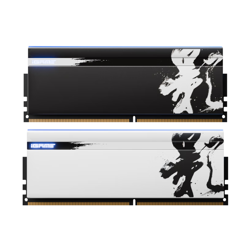 七彩虹（Colorful）48G(24G*2)DDR5 6000 C28 台式机内存 RGB灯条 iGame 影Ⅱ系列·白 海力士M-DIE 1.4V 影2代
