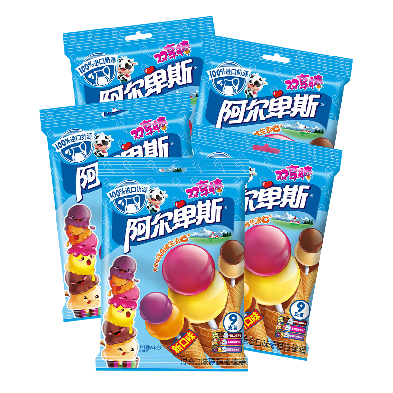 ���ڲ�����������˹ ˫��������9֧*5����45֧720g ���ж�ͯ��������ʳ�ۻ� 197.5Ԫ��5��(��39.5Ԫ/��)