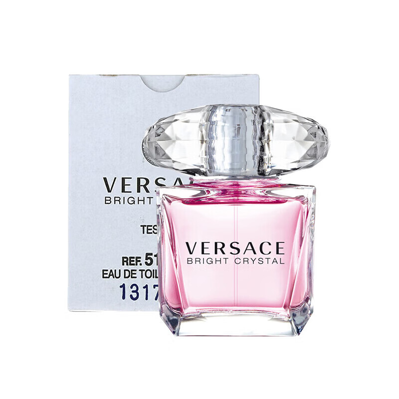 范思哲（VERSACE）晶鉆香水90ml同名經(jīng)典男士愛神香水云淡風(fēng)輕小樣藍色牛仔生日禮物 【簡裝】晶鉆女士淡香水 90ml