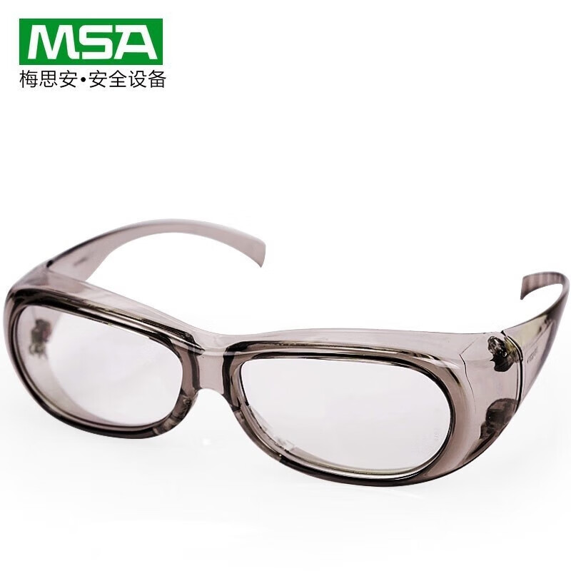 梅思安MSA 防沖擊防紫外線(xiàn)時(shí)尚騎行打磨防護眼鏡透明鏡片 10108314 酷特-C防護眼鏡 單副裝