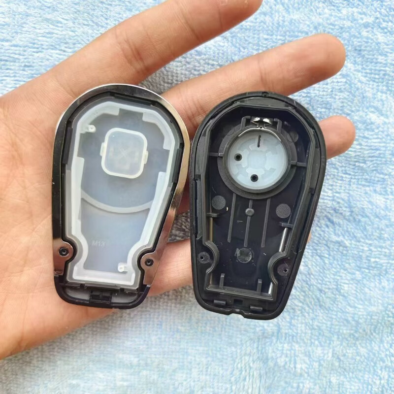 语森忆适用于24款奇瑞瑶光星途汽车钥匙外壳凌云揽月追风遥控器外 EXEED标（白色）