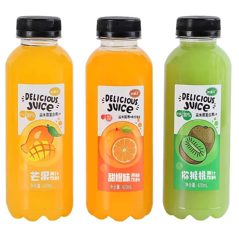 ��֭����ƿ��������â���ʳ�⨺���֭��Ʒ â��ζ420ml*15ƿ