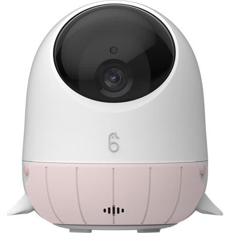 海马爸比二代婴儿看护机智能监控宝宝监护器哭声焕新版-粉色守护版+提醒器