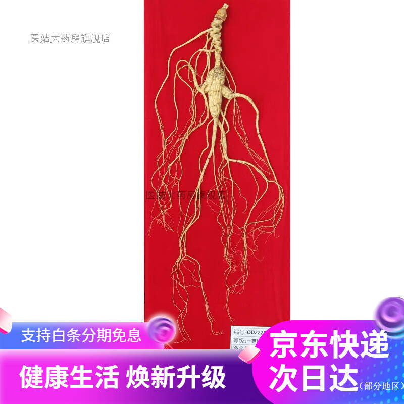 神象【藥房直售】神象1等2等3等長白山野山參禮盒富含人參皂苷具有18 一等野山參21. 1g