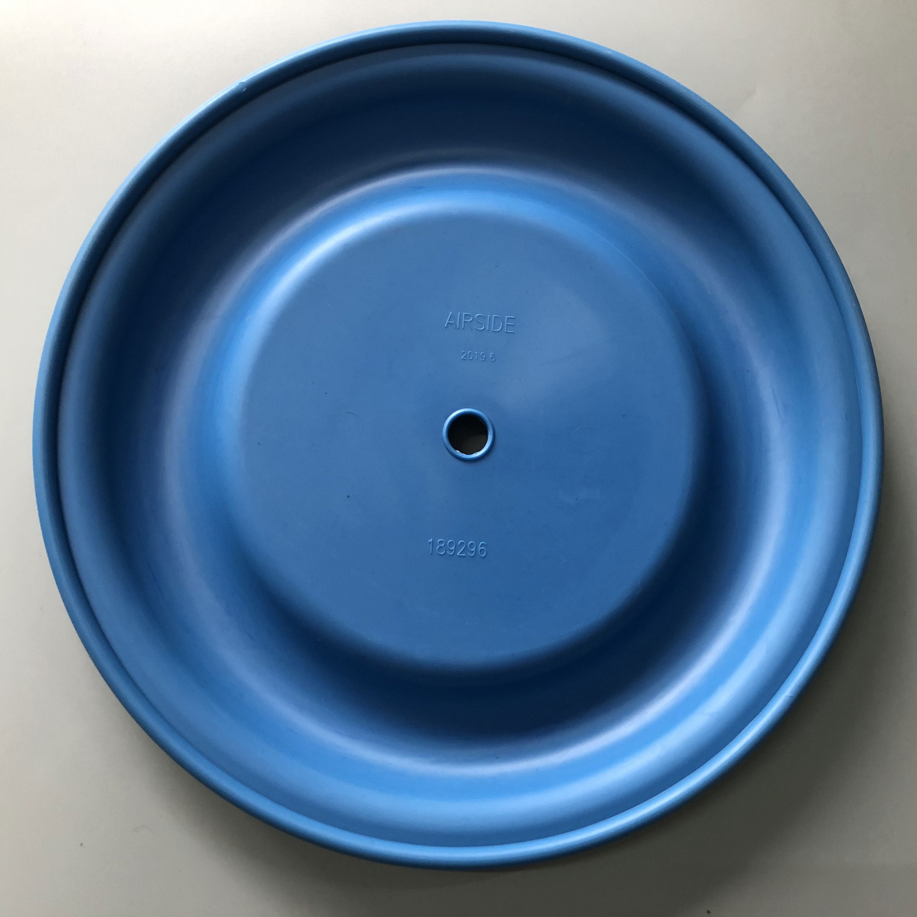 固德QBY380100氣動隔膜泵配件藍(lán)色山道橡膠隔膜片189296外徑275MM QBY380100氣動隔膜泵配件藍(lán)