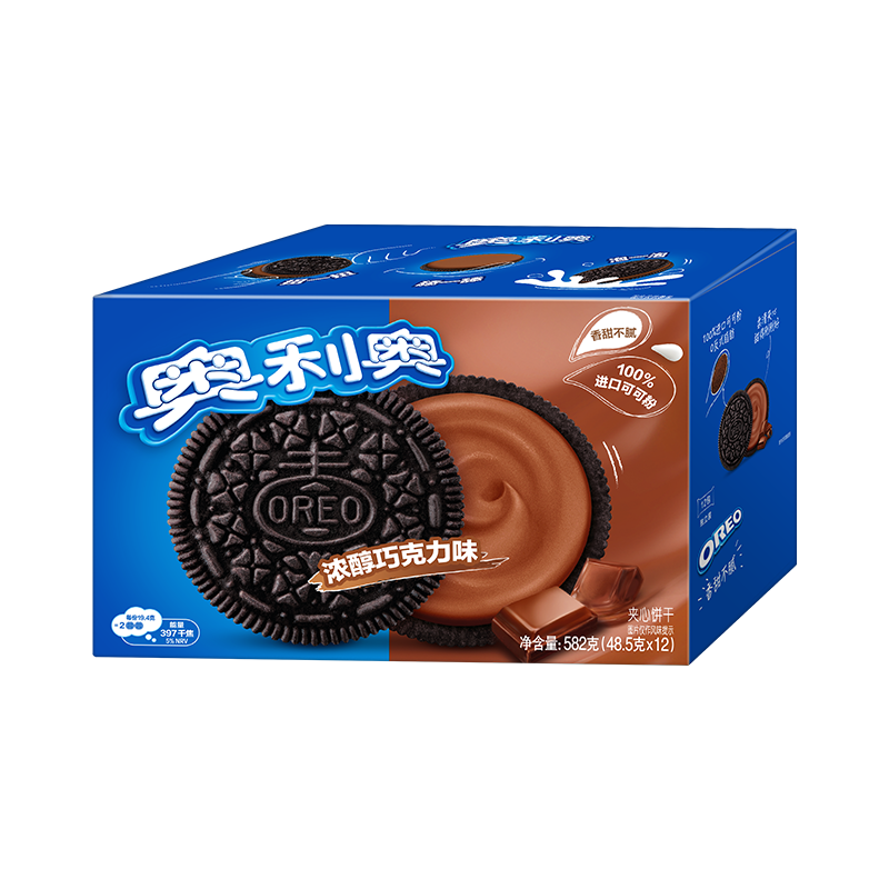 Oreo/������ ����ϵ�м��ı��� ������ʳ ��װ �ɿ���ζ 582g