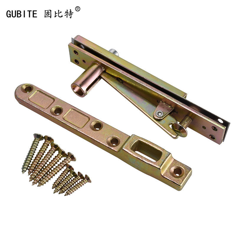 有框地弹簧玻璃门配件上下支臂有框门铝合金门木门铁门上下轴可调顶轴