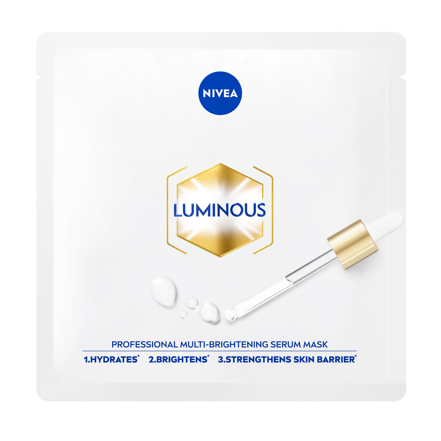 妮維雅(NIVEA)雙能白面膜15片390ml 補(bǔ)水保濕 美白 進(jìn)口男女新年禮物