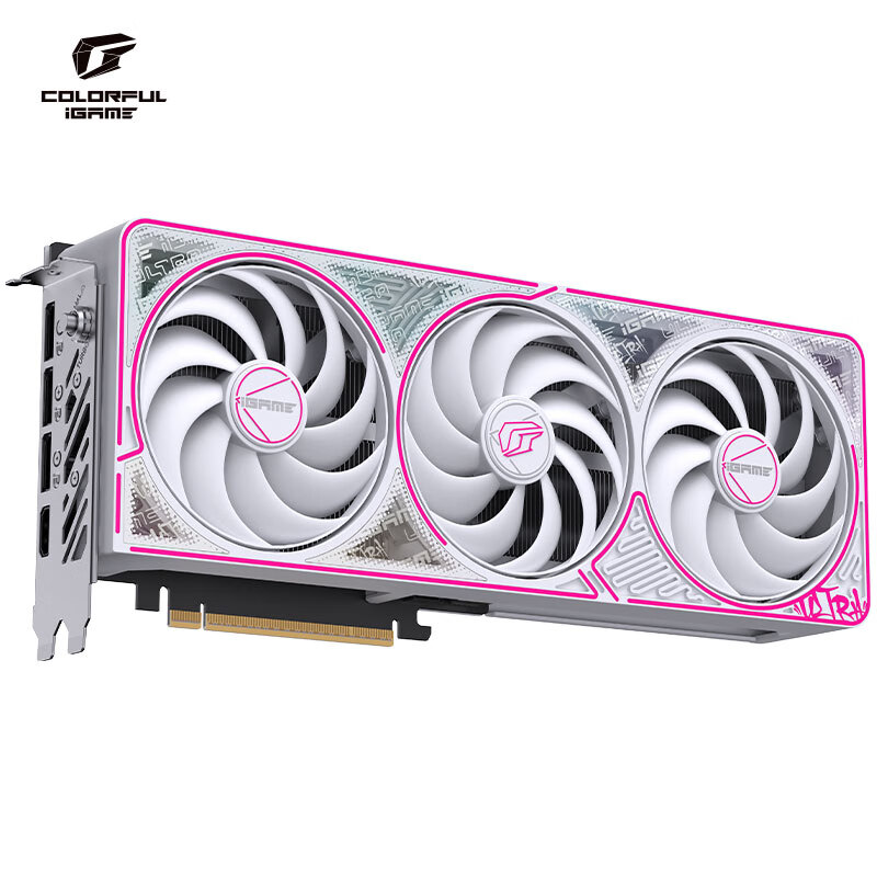 七彩虹(Colorful)iGame GeForce RTX 5050 Ultra W OC 8GB DLSS 4 电竞光追游戏设计电脑显卡