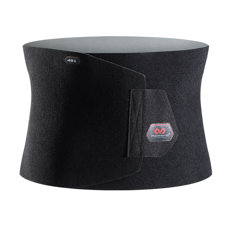 邁克達(dá)威（McDavid）491護(hù)腰 瑜伽健身戶外保溫暖腹暴汗束腰支撐輕量女性腰帶瑜伽配件 均碼新標(biāo)(160g/件-110CM腰圍)