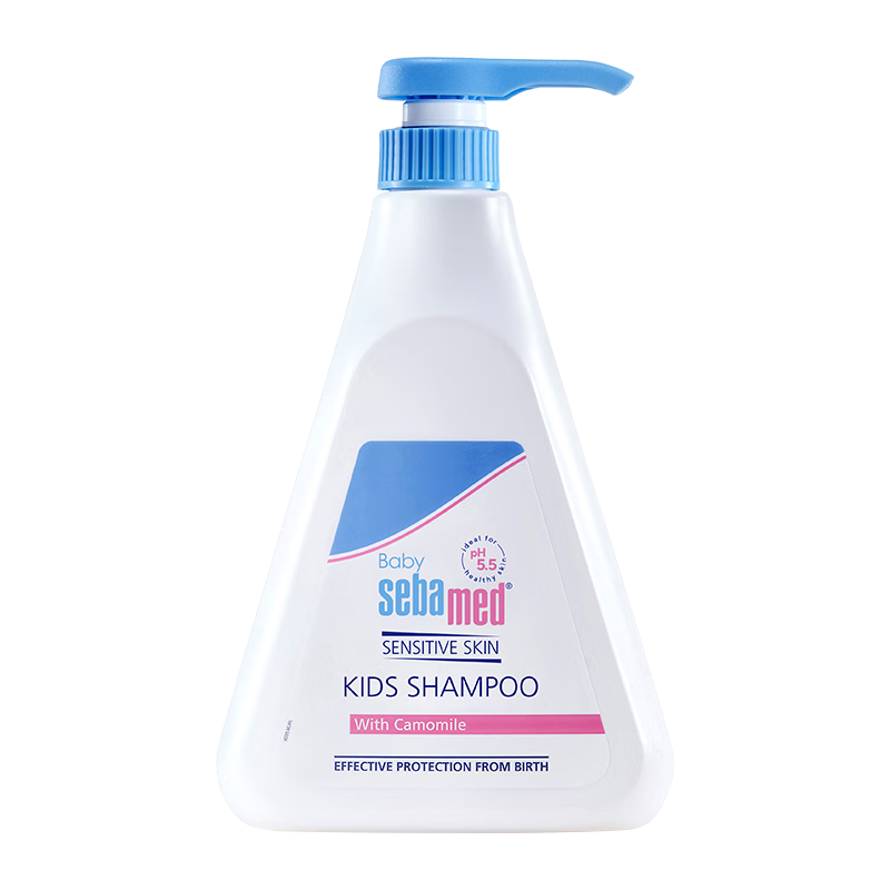 施巴（sebamed）兒童洗發(fā)水嬰兒寶寶洗發(fā)露3-6-12歲以上洗發(fā)洗護男女孩500ml進口