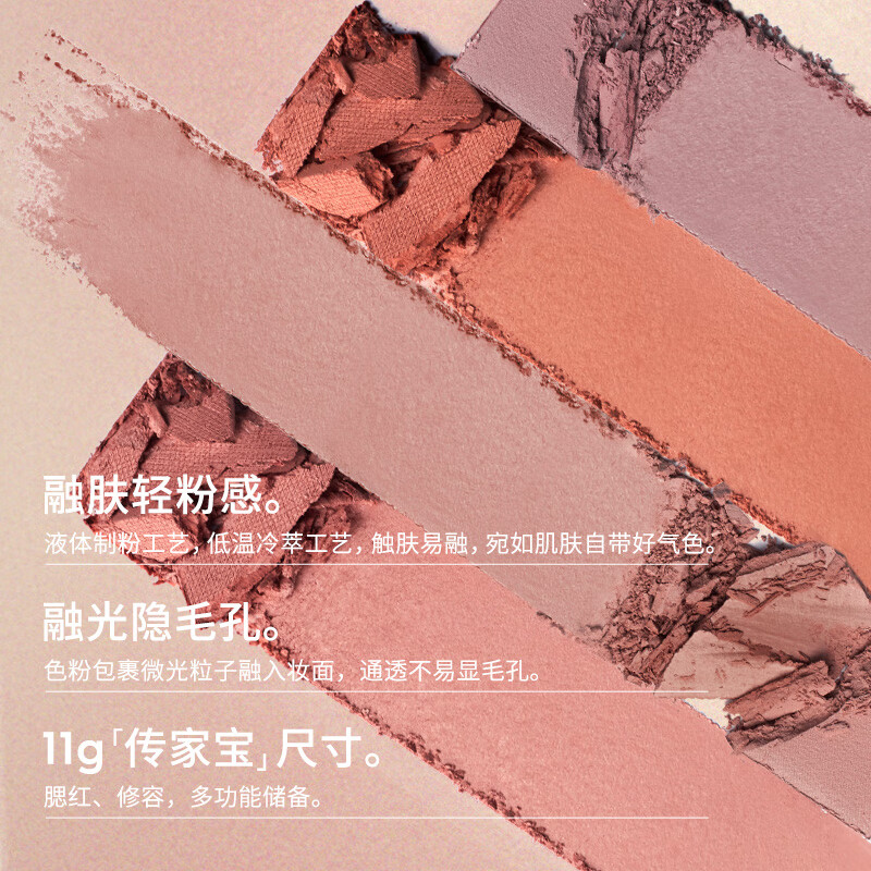 玛丽黛佳意念失控腮红自然裸妆修容提亮气色少女粉胭脂粉国庆 P04-异想发酵 单色