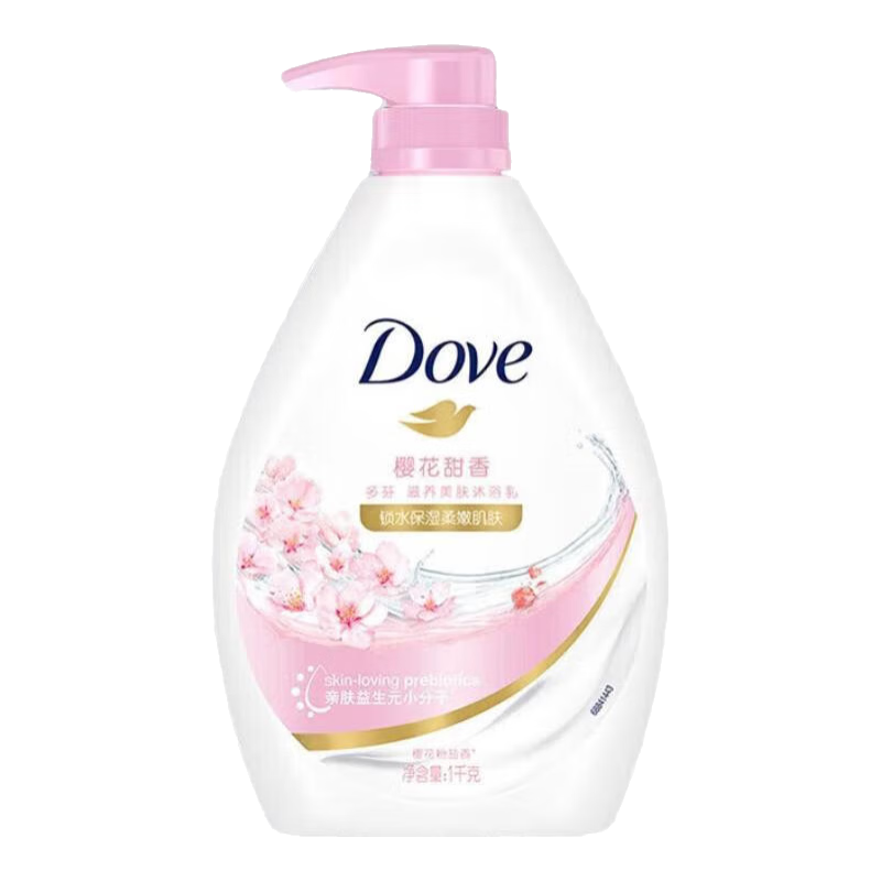 多芬沐浴露 香味持久滋养嫩肤保湿沐浴乳液男女通用【主推】 樱花甜香730g