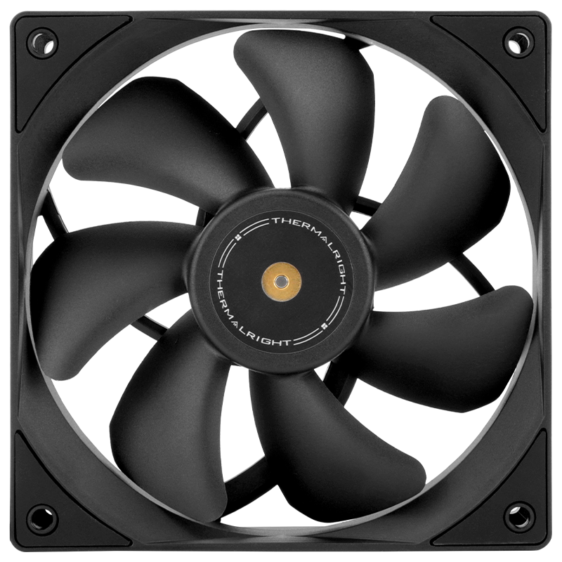 利民（Thermalright）12cm PWM机箱散热风扇2000转速PWM TL-E12B V3