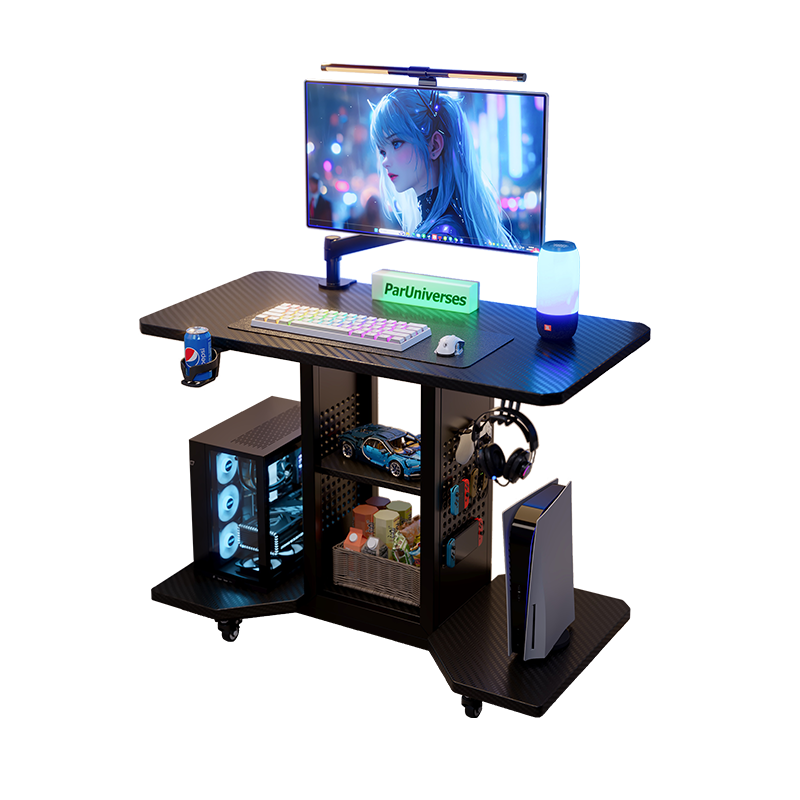 ������С�͵�����̼��ά�羺�������ɼ������Ҵ������ӿ��ƶ���Ϸ�� ��̼��ɫ80*60cm-�ͱ���+������