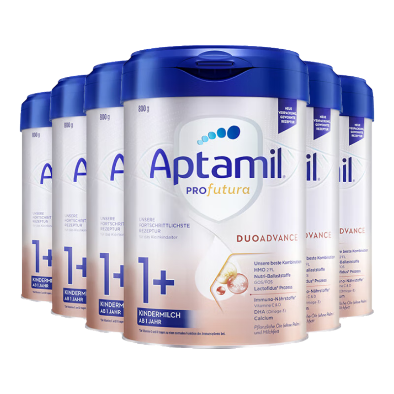 ���ڲ�����Aptamil/������ �¹��׽�� 1+�� Ӥ���̷� 800g 6��    1290Ԫ