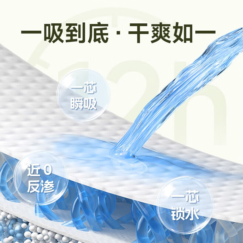 布班迪纸尿裤试用装新生儿柔软干爽尿不湿超薄透气男女宝宝通用便携装3 盏放纸尿裤NB20片