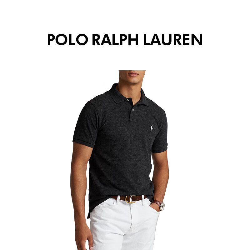 Polo Ralph Lauren拉夫劳伦秋冬季新款保暖休闲男短袖t恤polo修身710680784011黑 L