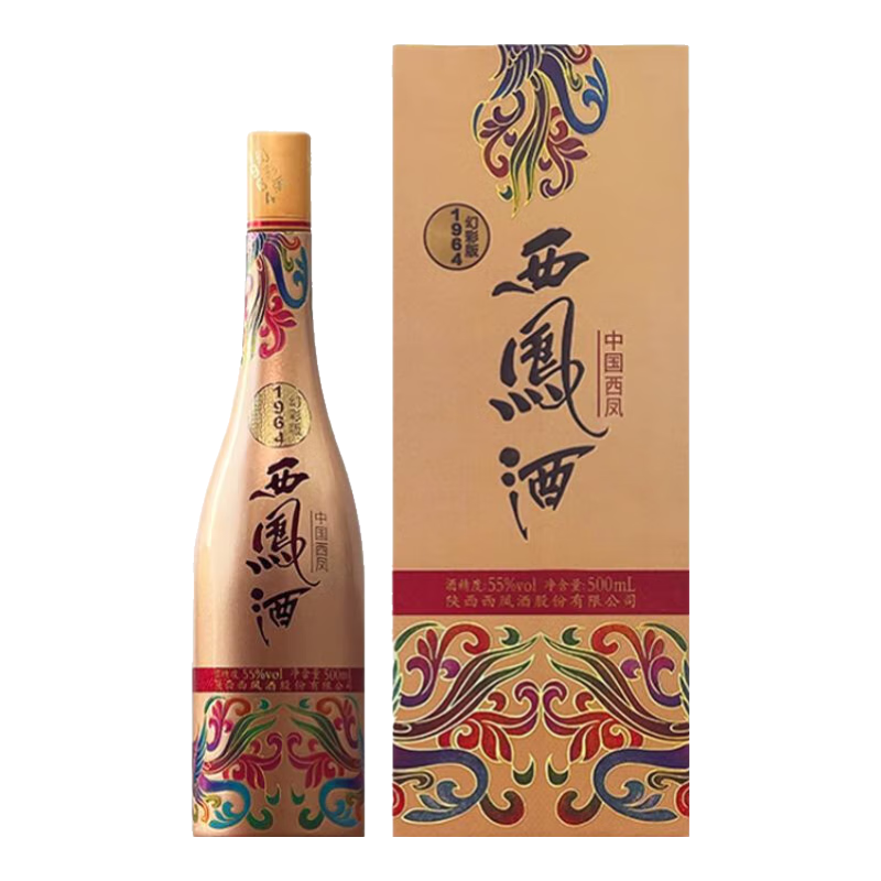 ����ơ��Ƴ�ֱӪ��Ʒ���ϡ�1964�òʰ� ��װ�����Ͱ׾� ������������ 55�� 500mL 1�� ��ƿװ 208Ԫ