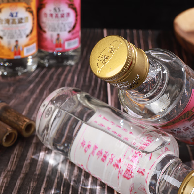 五缘湾正宗台湾高粱酒42度150ml 浓香型白酒小瓶装纯粮食固态发酵口粮酒 42度 150mL 6瓶