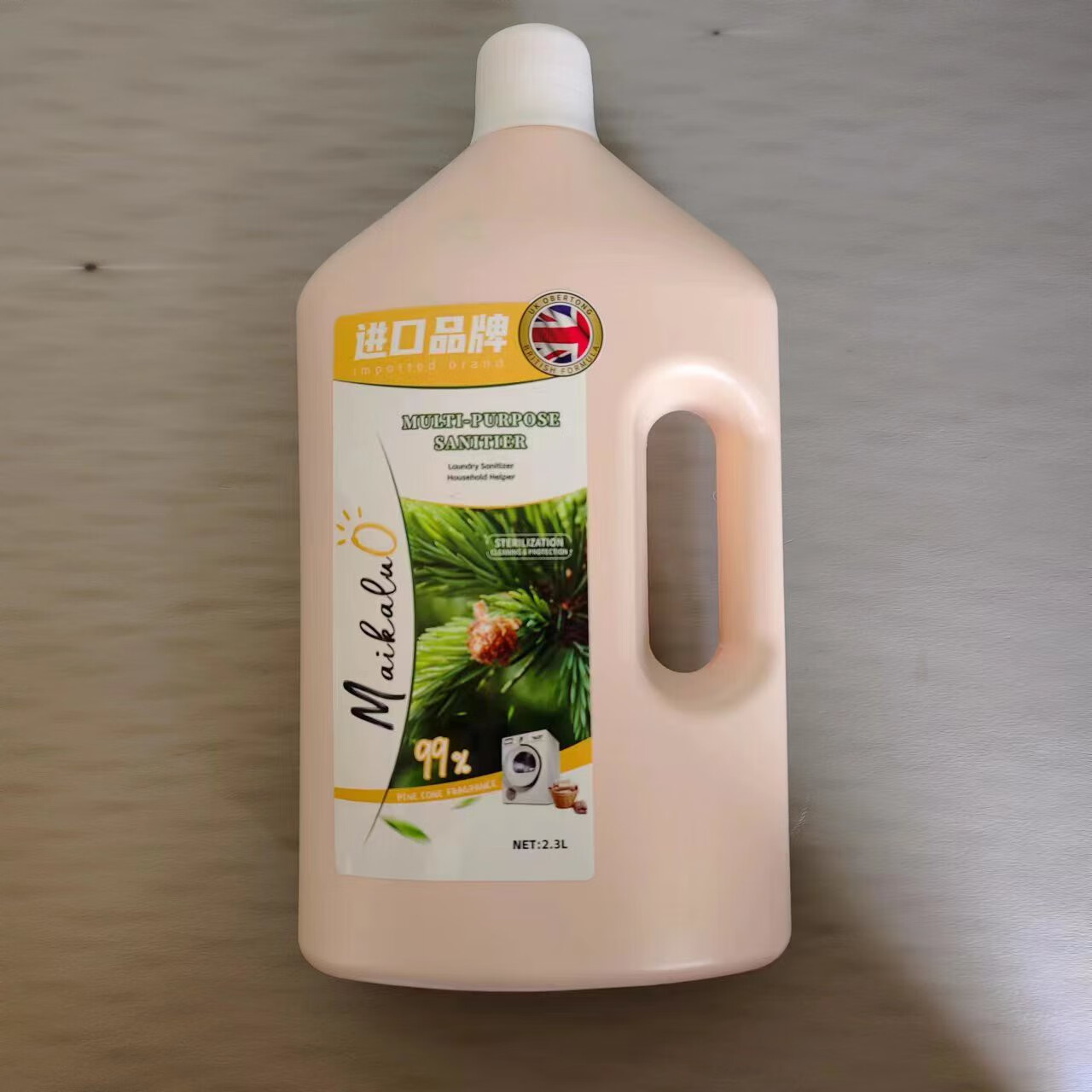 3l大桶消毒液清洁地板衣物家居除菌家庭装 麦卡洛家居衣物除菌液 2.3l