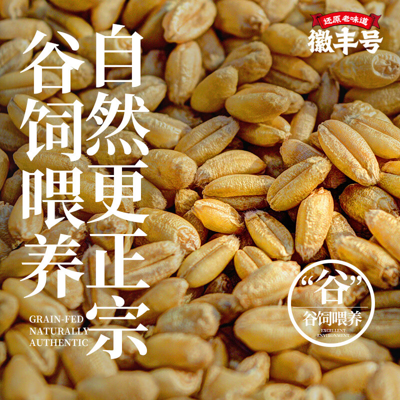 徽丰号 400天黄油老母鸡3只装共6斤 谷饲喂养急冻锁鲜生鲜鸡肉 黄油老母鸡  三只装