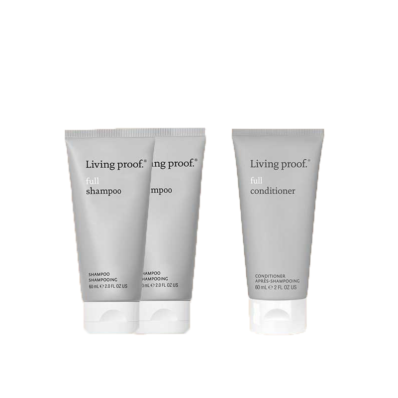 LIVING PROOF豐盈蓬松空氣感控油洗發(fā)水護發(fā)素套裝180ml兩洗一護