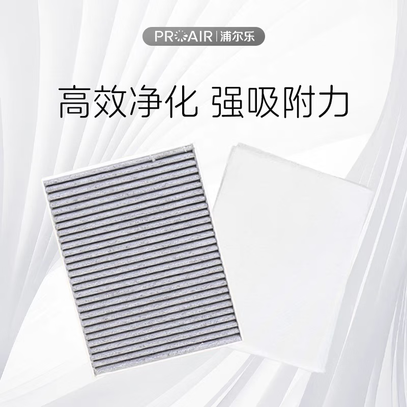 浦尔乐净化BOX车载空气净化器家用双涡轮大吸力等离子去除二手烟尼古丁焦油除异味甲醛除过敏原 耗材套装【1个HEPA滤网+5 张初效滤网】