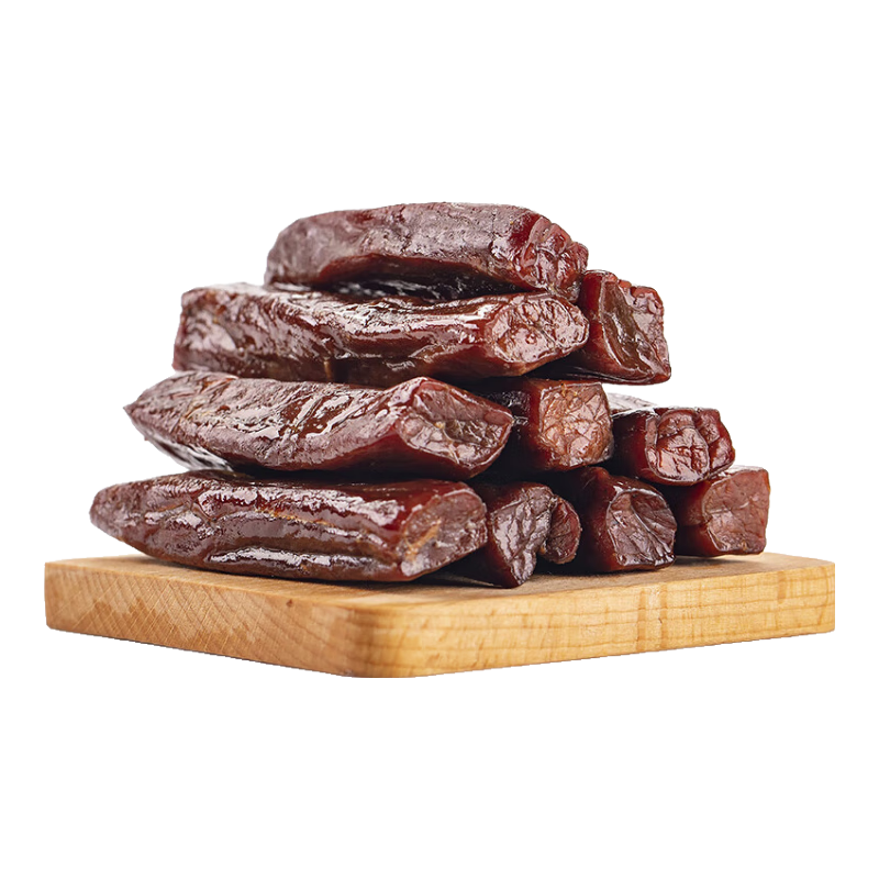 哞哩牧场内蒙古正宗特产风干牛肉干手撕原味独立包装香辣休闲零食散装称重 香辣味5包【实惠1斤装】 说明：100g*1包（散装称重）