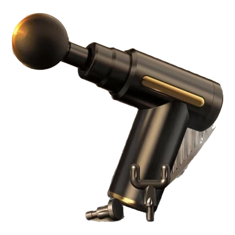 筋膜枪肩颈椎按摩器肌肉放松按摩仪智能迷你震动便携口袋电动肌膜枪健身运动生日礼物送男女友 黑色