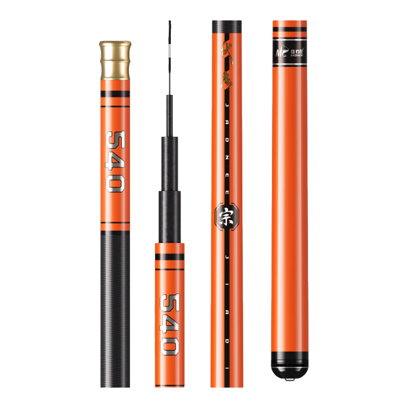 佳釣?zāi)岱ё隰~竿輕量綜合竿鯽魚黑坑臺(tái)釣超輕釣魚竿手竿休閑野釣5.4米 4.5m 伏魔宗綜合竿 極輕極硬