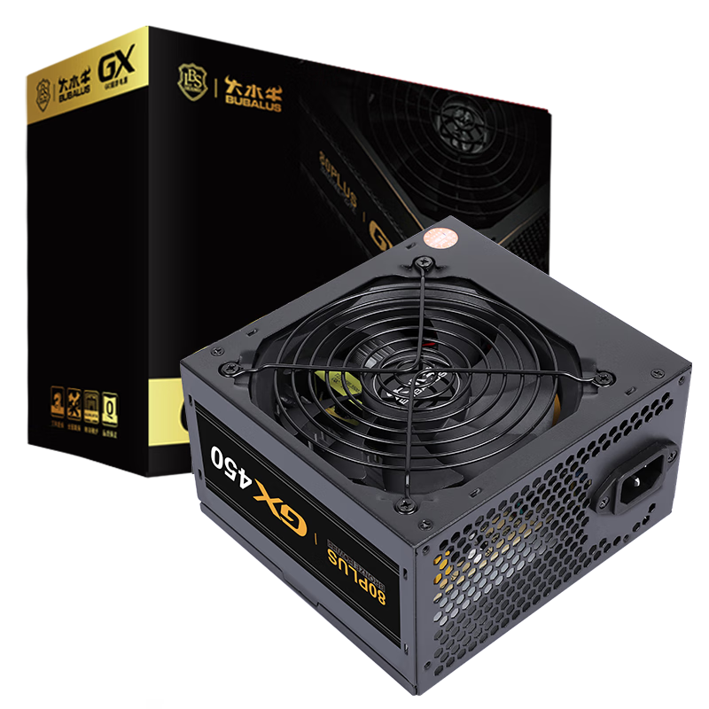 PLUSԱˮţBUBALUS450W GX450 Դ80PLUSͭ/¿/ʽPFC/ѹ/ֱ֧ߣ133.65Ԫȯ