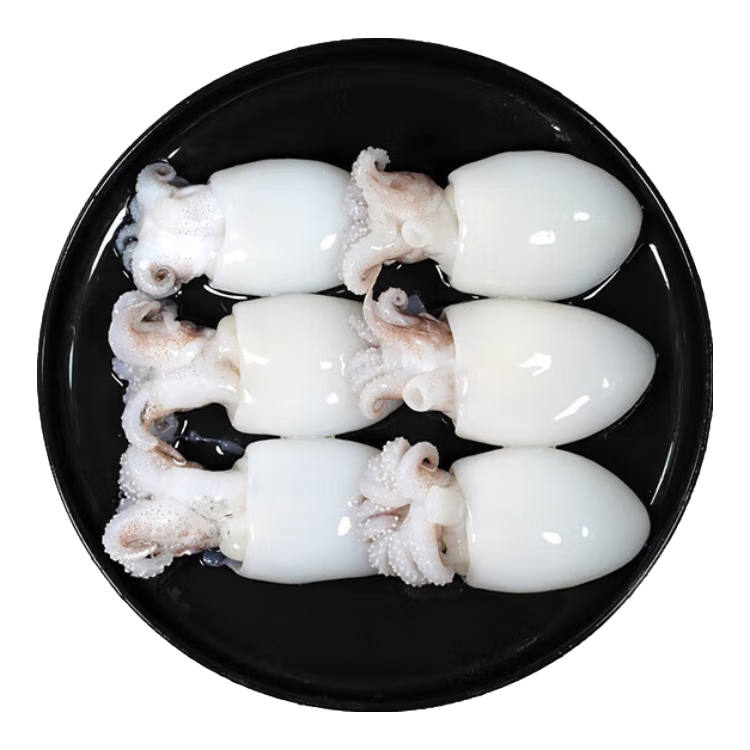 新漁姐冷凍生鮮新鮮章魚(yú)仔花枝烏賊墨魚(yú)三去目魚(yú)仔小墨魚(yú)仔(無(wú)冰) 三去墨魚(yú)仔(無(wú)冰) 2斤(凈重)