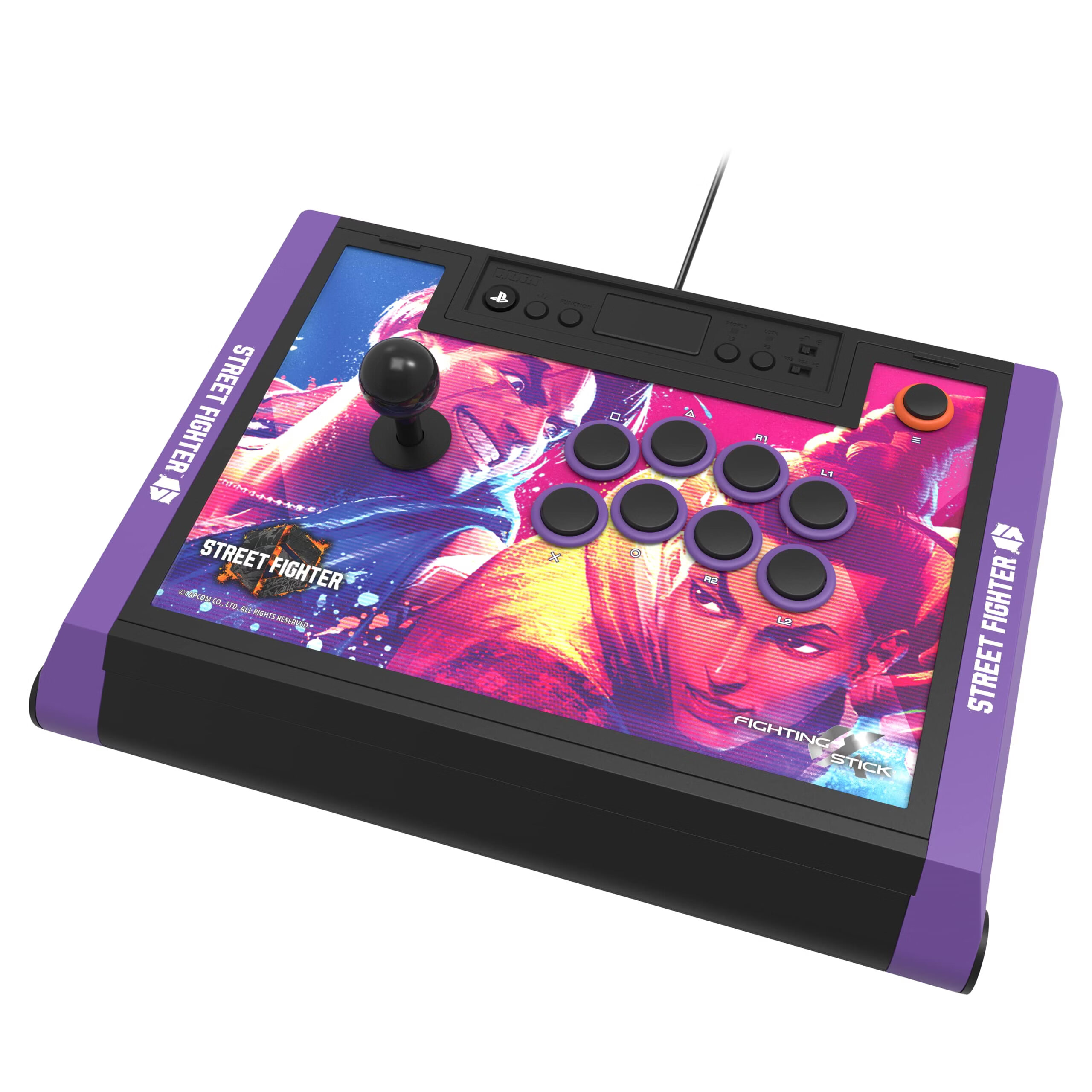 街霸6限定版格斗摇杆 ps5/ps4/pc通用 hayabusa按键摇杆