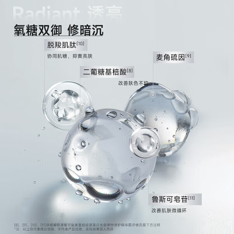 艾格辰焦点面霜替换芯50g重组胶原蛋白光奕律时修护精华霜保湿舒缓 焦点面霜50g